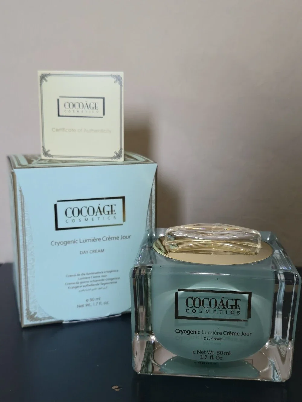 Cocoage Cryogenic Lumière Day Cream - NIB NEW